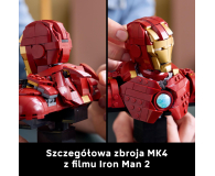LEGO Marvel Super Heroes 76327 Popiersie Iron Mana MK4 - 1331663 - zdjęcie 8